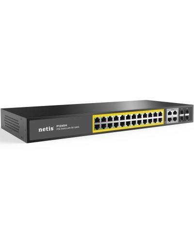Netis P124GH. Коммутатор сетевой PoE неуправляемый. Netis в Новомосковске