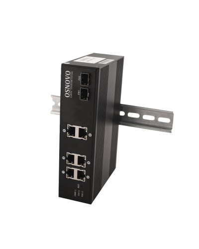 SW-8062/IC. Промышленный PoE коммутатор Gigabit Ethernet на 8 портов. OSNOVO в Новомосковске