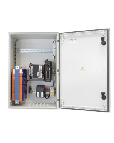 OSP-46TB1(SW-80802/ILS(port 90W)). Уличный коммутатор с PoE. OSNOVO в Новомосковске