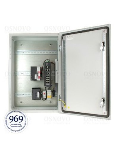 OS-46T1(SW-80822/ILR). Уличная станция с термостабилизацией и резервным питанием. OSNOVO в Новомосковске