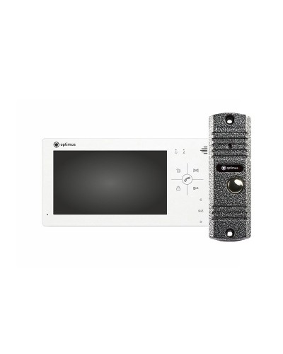 VM-7.0 (w)+ DS-700L (сереб.). Комплект видеодомофона. Optimus в Новомосковске