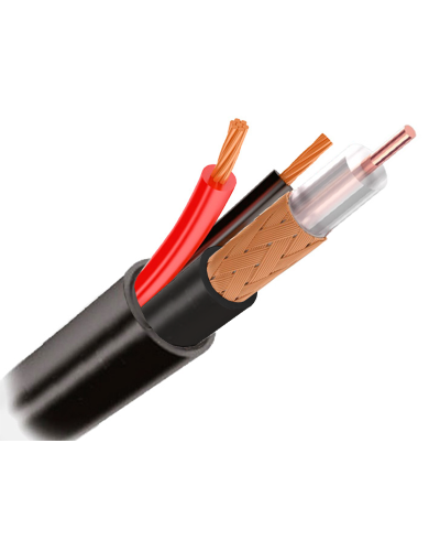 КВК-П 2х0.75 (outdoor) CCA Light. Кабель комбинированный для систем видеонаблюдения. Optimus в Новомосковске