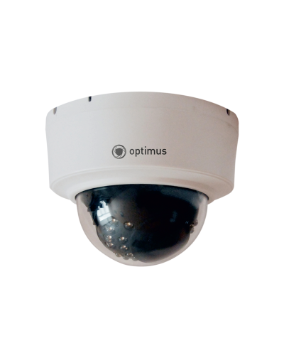 IP-S025.0(2.8)MP_DP01. Видеокамера IP купольная. Optimus в Новомосковске