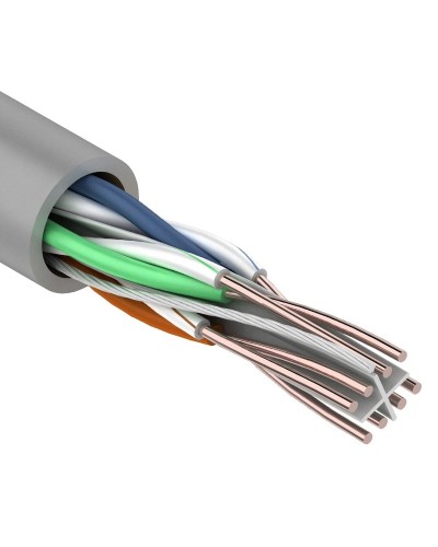 U/UTP 4PR 23AWG, CCA, CAT6, PVC, 305м. PROconnect (01-0047-3). Кабель «витая пара» (LAN) для структурированных систем связи. PROCONNECT в Новомосковске