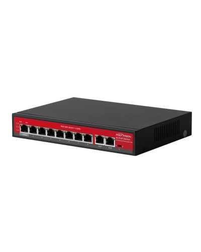 PND-08P-2G (120W). Коммутатор AI 10-портовый с функцией PoE. Polyvision в Новомосковске