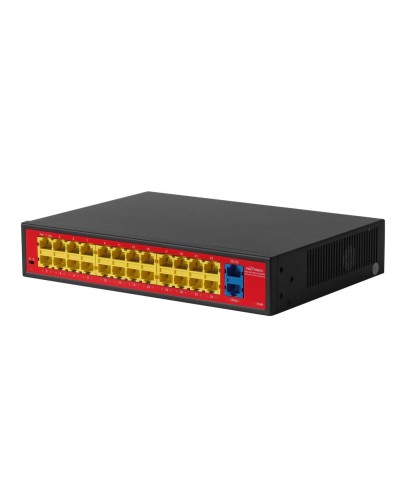 PND-24P-2G Lite (250W). Коммутатор неуправляемый 26-портовый с функцией PoE. Polyvision в Новомосковске