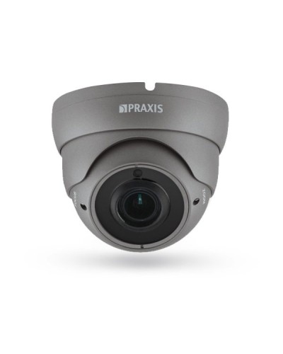 PE-7142IP 2.8-12 A/SD. Видеокамера IP купольная. Praxis в Новомосковске