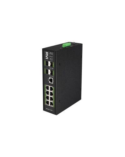 RVi-1NSIM8GP-4S. Коммутатор с питанием по PoE. RVi в Новомосковске