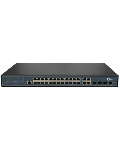 RVi-1NSM24G-4C. Коммутатор с питанием по PoE. RVi в Новомосковске