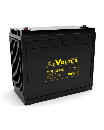 Revolter GPL 12140. Аккумулятор автомобильный герметичный свинцово-кислотный. Revolter в Новомосковске