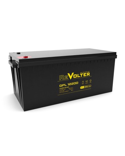 Revolter GPL 12200. Аккумулятор автомобильный герметичный свинцово-кислотный. Revolter в Новомосковске