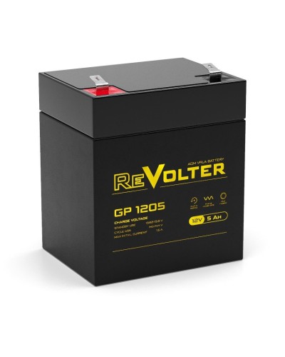 Revolter GP 1205. Аккумулятор автомобильный герметичный свинцово-кислотный. Revolter в Новомосковске
