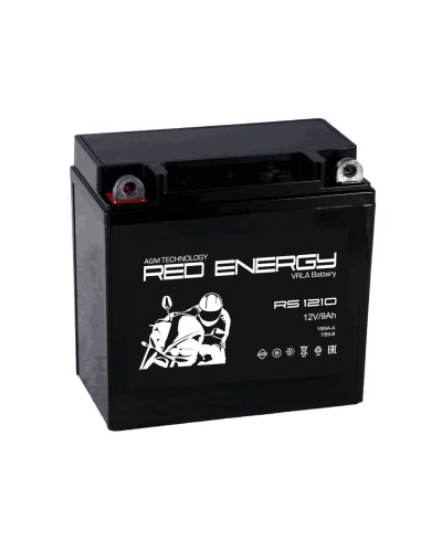 Red Energy RS 1210. Аккумулятор герметичный свинцово-кислотный стартерный. Red Energy в Новомосковске