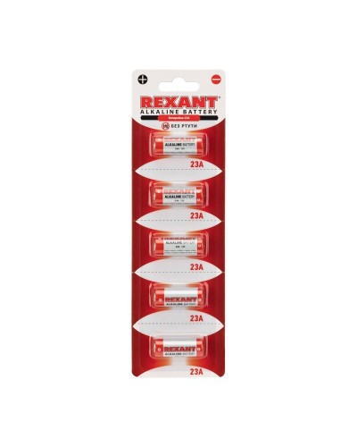 Батарейка 23A REXANT 12 V (30-1042). Элемент питания. Rexant в Новомосковске