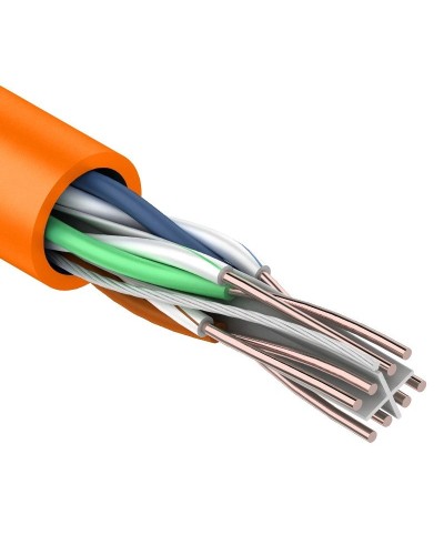 U/UTP 4PR 23AWG CAT6 305м нг(А)-HF REXANT (01-0050). Кабель «витая пара» (LAN) для структурированных систем связи. Rexant в Новомосковске