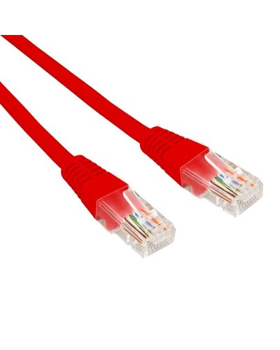 Патч-корд U/UTP CAT 6, RJ45-RJ45, 26AWG, LSZH, красный, 2м REXANT (02-0293-2). Патч-корд UTP. Rexant в Новомосковске