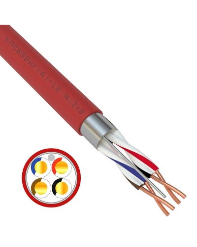 КПСВЭВнг(А)-LS 2х2х0,5 (01-4865-1)(REXANT). Кабель для систем пожарной и охранной сигнализации. Rexant в Новомосковске
