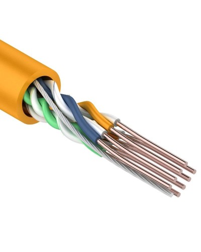 U/UTP 4PR 24AWG CAT5e 305м нг(А)-HF REXANT (01-0049). Кабель «витая пара» (LAN) для структурированных систем связи. Rexant в Новомосковске