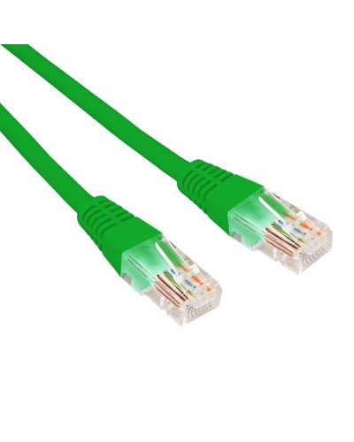 Патч-корд U/UTP CAT 6, RJ45-RJ45, 26AWG, LSZH, зеленый, 0.5м REXANT (02-0296-05). Патч-корд UTP. Rexant в Новомосковске