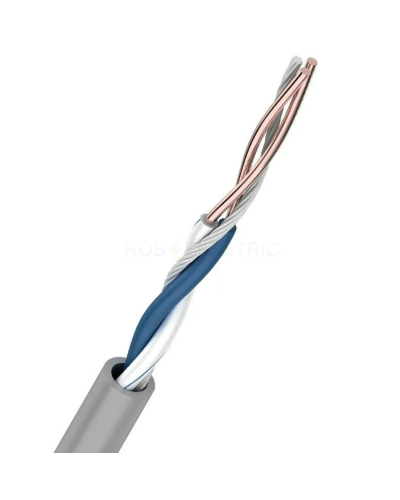 U/UTP, CAT 5e, PVC, 1PR, 24AWG, INDOOR, SOLID, серый, 305м REXANT (01-0002). Кабель «витая пара» (LAN) для структурированных систем связи. Rexant в Новомосковске