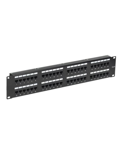 Панель коммутационная с кабельными органайзерами 19", 2U, 48 портов, RJ-45, CAT 6, UTP REXANT PRO (02-0232): Патч-панель 19" в Новомосковске