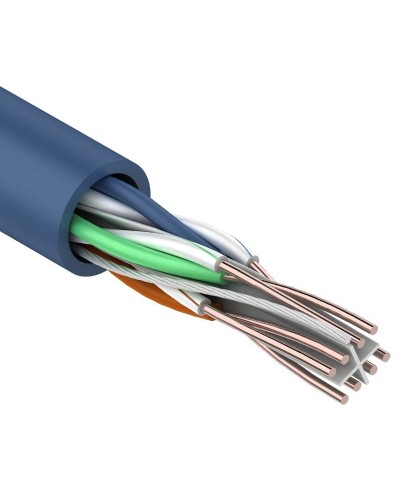 U/UTP 4PR 23AWG CAT6 305м REXANT (01-0047). Кабель «витая пара» (LAN) для структурированных систем связи. Rexant в Новомосковске