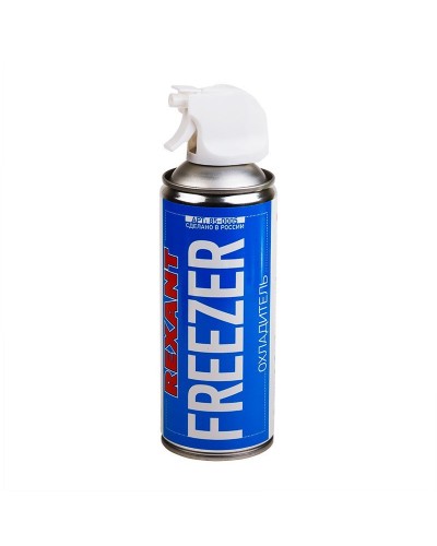 Аэрозоль охладитель FREEZER, REXANT, 400 мл. (85-0005). Баллон с охладителем. Rexant в Новомосковске