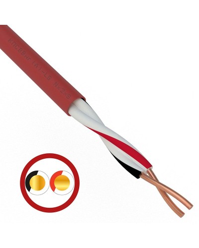 КПСВВнг(А)-LS 1х2х0,75 (01-4861)(REXANT). Кабель для систем пожарной и охранной сигнализации. Rexant в Новомосковске