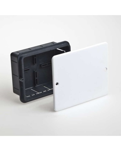 Коробка TYCO СП 130х106х50мм IP30 (10162). Коробка распределительная. RuVinil в Новомосковске