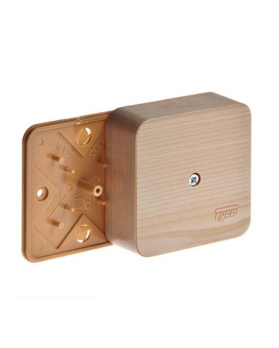 Коробка TYCO ОП 79х79х32мм IP40 сосна (65004-27М). Коробка распределительная. RuVinil в Новомосковске