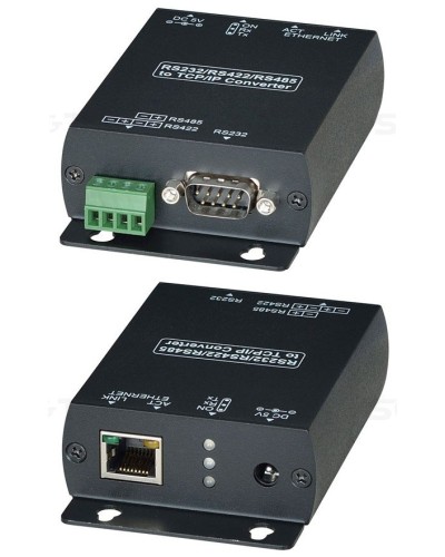 RS007. Преобразователь интерфейса RS485/RS422/RS232 в Ethernet. SC&T в Новомосковске