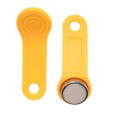 RW 1990 SLINEX (желтый). Ключ электронный Touch Memory с держателем. SLINEX