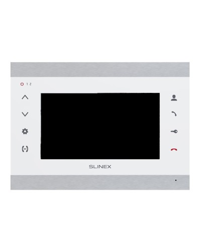 SL-07N Cloud (Silver+White). Монитор домофона цветной с функцией «свободные руки». SLINEX в Новомосковске