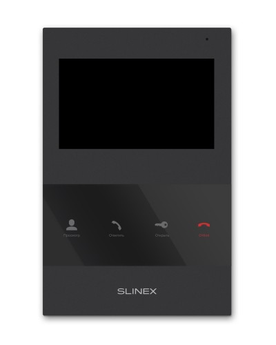 SQ-04 (черный). Монитор домофона цветной. SLINEX в Новомосковске