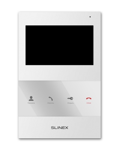 SQ-04M (белый). Монитор домофона цветной. SLINEX в Новомосковске