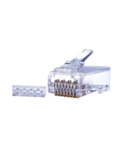 Коннекторы 8P8C UTP Cat.6 50U (RJ-45) (100шт) (10-0208). Разъем RJ-45. SUPRLAN в Новомосковске