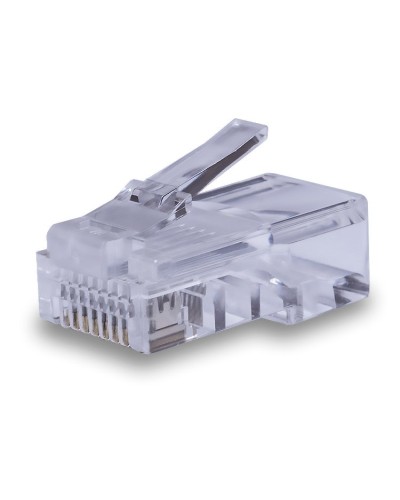 Коннекторы 8P8C UTP Cat.5e 50U (RJ-45) (100шт) (10-0207). Разъем RJ-45. SUPRLAN в Новомосковске