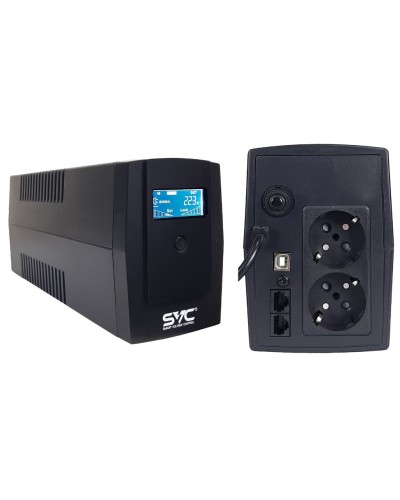 SVC V-650-R-LCD. Источник бесперебойного питания. SVC в Новомосковске