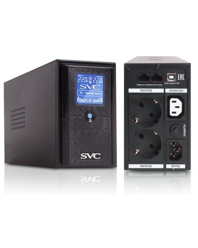 SVC V-650-L-LCD. Источник бесперебойного питания. SVC в Новомосковске
