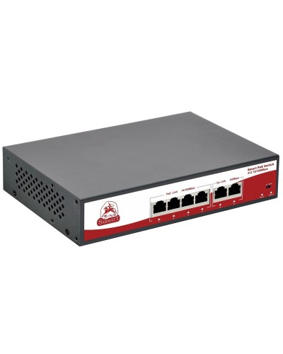 SR-PS0420FBL. Коммутатор с питанием по PoE. SarmatT в Новомосковске