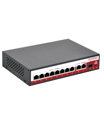 SR-PS0821GBL. Коммутатор с питанием по PoE. SarmatT в Новомосковске