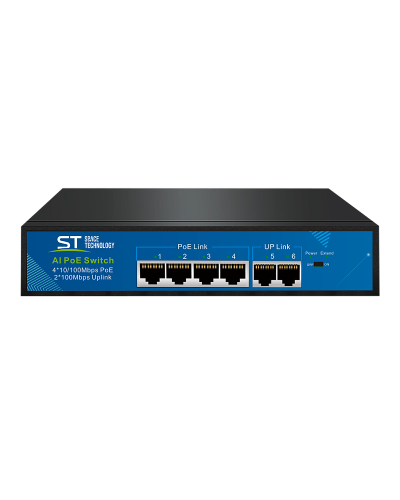 ST-S45POE (версия 4). Сетевой PoE коммутатор . Space Technology в Новомосковске