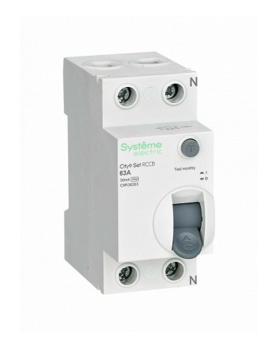 City9 Set 63А 2P 30мА AC 230В (C9R36263). Выключатель дифференциального тока. Systeme Electric в Новомосковске