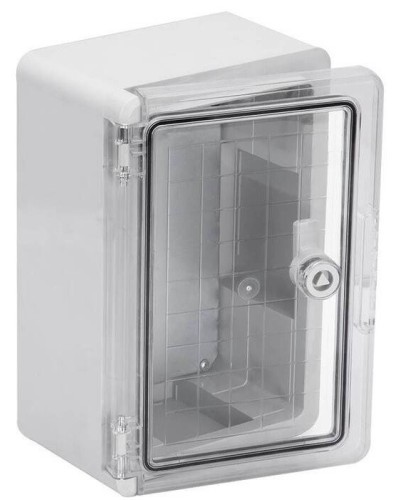 ЩМП-0-2, прозрачная крышка ABS, IP65, 350x250x150. Бокс пластиковый антивандальный. TDM ЕLECTRIC в Новомосковске