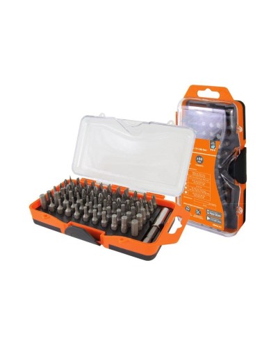 Набор бит №4, 66 бит: SL, PH, PZ, HEX, TORX, SQ,  удлинитель, сталь CR-V «Алмаз» TDM (SQ1019-0104): Набор бит в Новомосковске