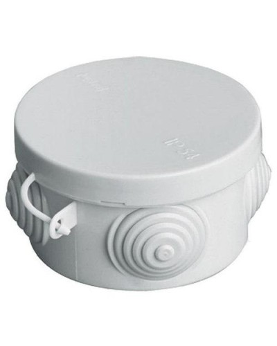 Коробка ОП D65х40мм, крышка, IP54, 4вх. (SQ1401-0101). Распаячная коробка. TDM ЕLECTRIC в Новомосковске