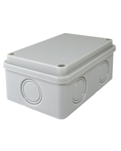 Коробка ОП 120х80х50мм, крышка, IP55, 6 вх., без гермовводов (SQ1401-0825). Распаячная коробка. TDM ЕLECTRIC в Новомосковске