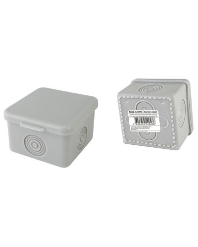 Коробка ОП 65х65х50мм, крышка, IP54, 4вх., без гермовводов (SQ1401-0821). Распаячная коробка. TDM ЕLECTRIC в Новомосковске