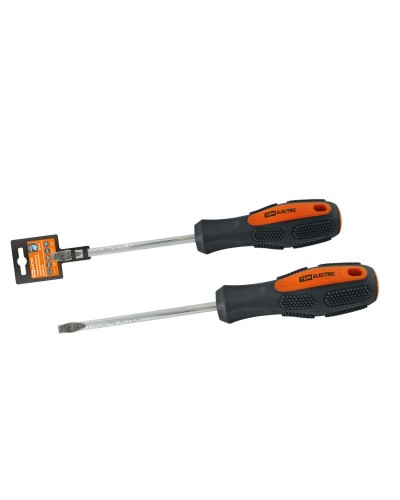 Отвертка шлицевая двухкомпонентная CR-V, тип SL6.5x150 "Алмаз" TDM (SQ1006-1010): Отвертка шлицевая двухкомпонентная в Новомосковске