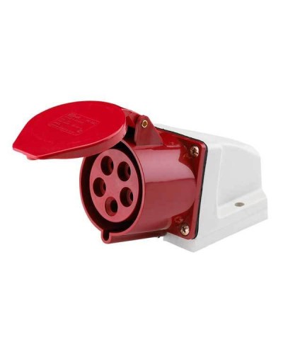 Розетка 125 стационарная 3Р+РЕ+N 32А 380В IP44 (SQ0602-0006). Розетка. TDM ЕLECTRIC в Новомосковске